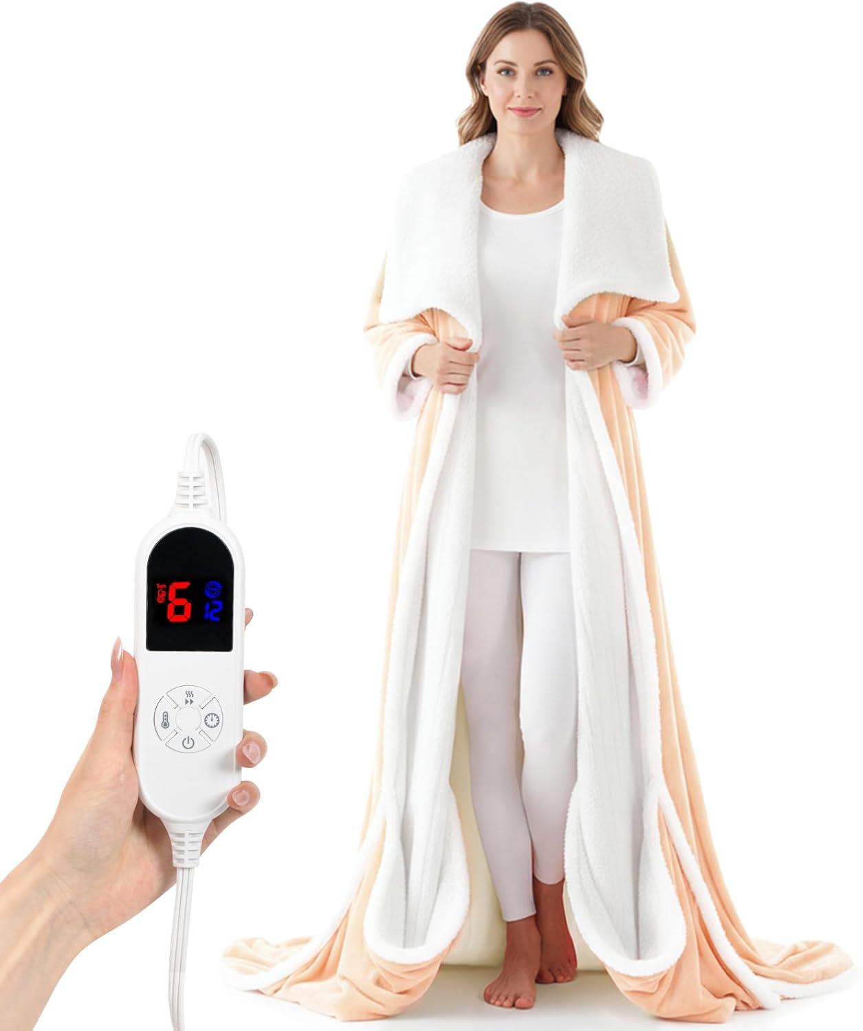 CozyCharge™ Wearable Heated Blanket