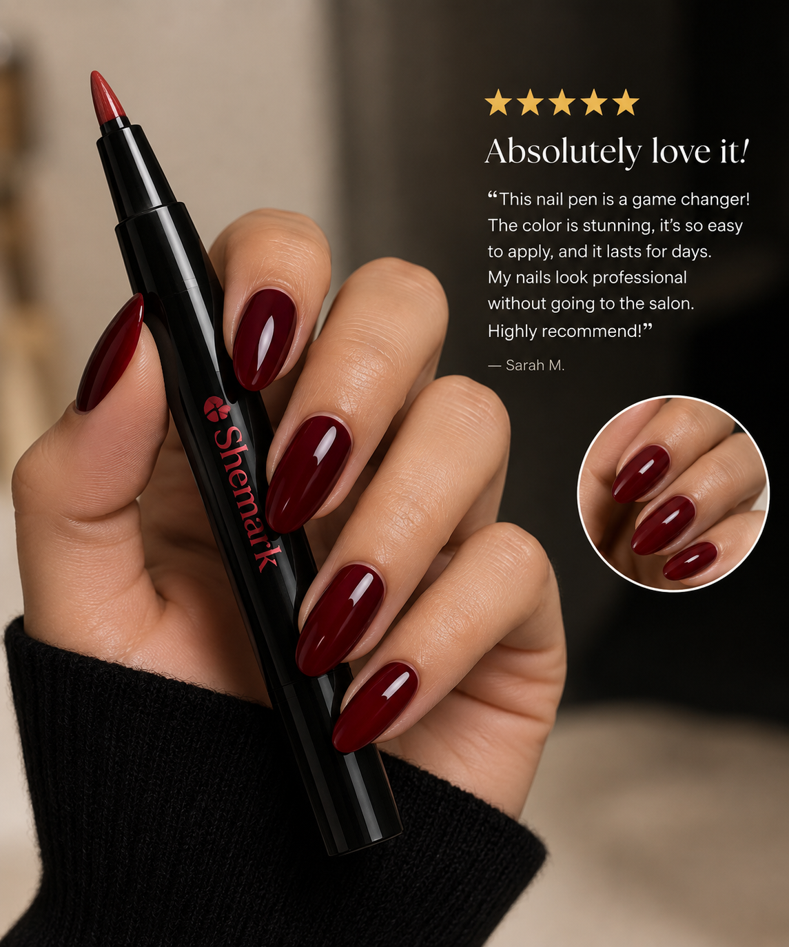 Precision Nail Gel Pen