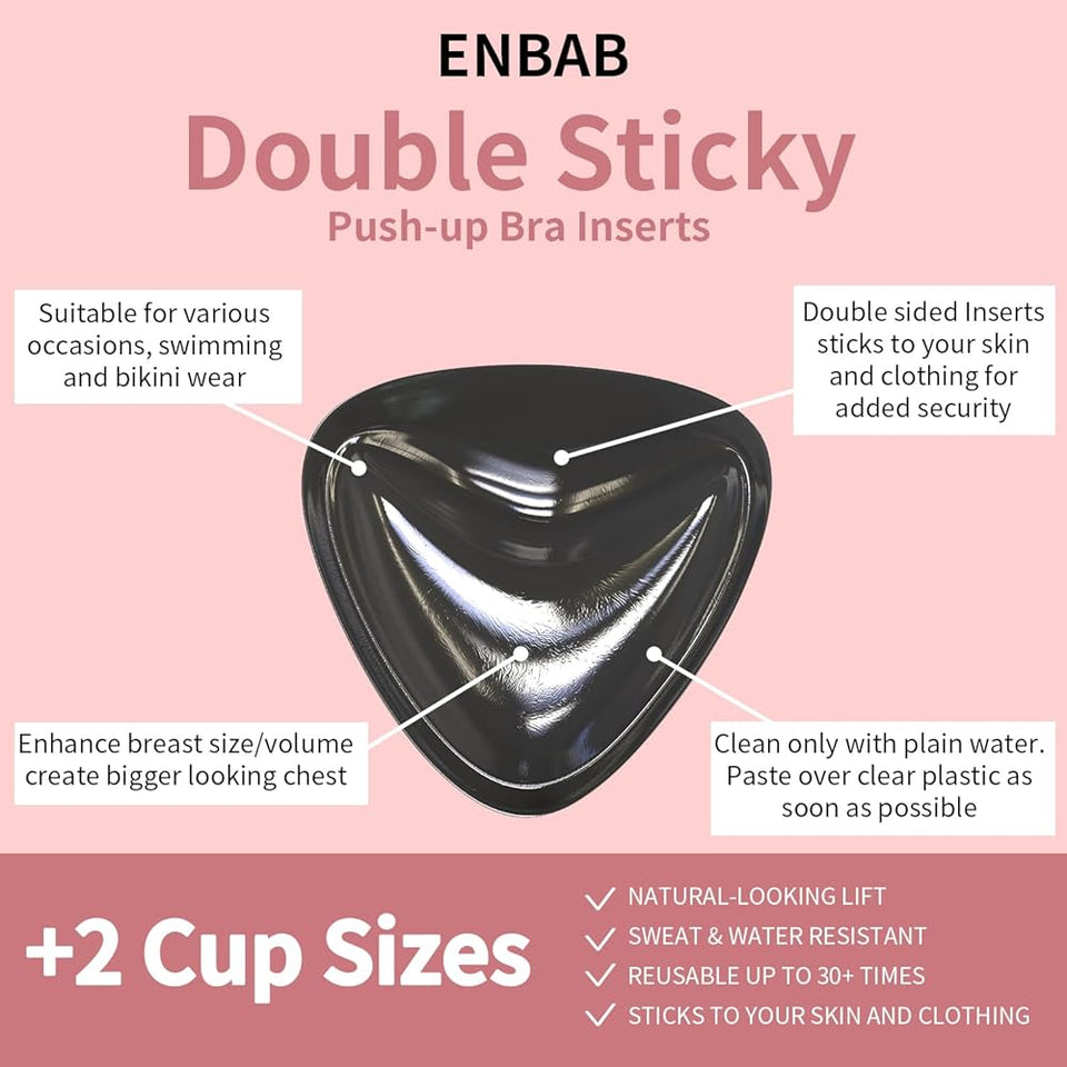 STICKY PUSH-UP BRA INSERTS ULTRA BOOST