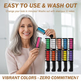 Temporary hair color comb