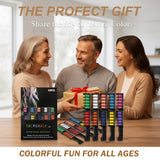 Temporary hair color comb
