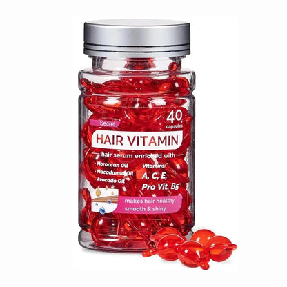 Argan Vitamin Oil Capsules – Split End & Damage Repair (40 Ct)