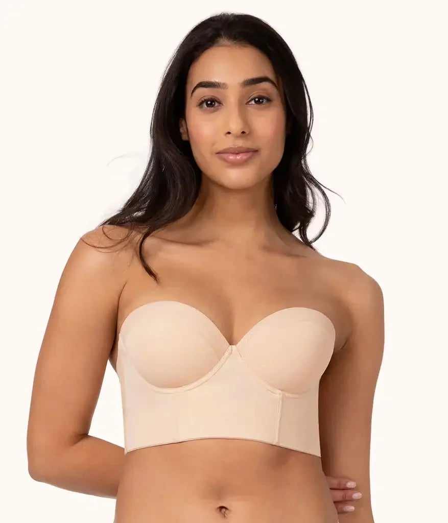 strapless push up bra