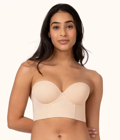 strapless push up bra