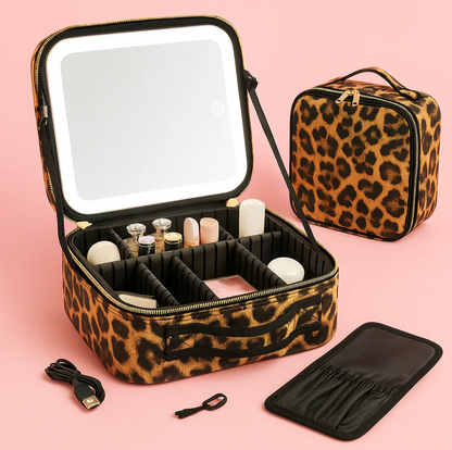 GoBe™ LED Makeup Bag with Lighted Mirror