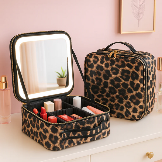 GoBe™ LED Makeup Bag with Lighted Mirror