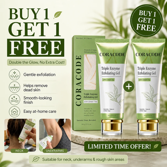 Triple Enzyme Exfoliating Gel with Green Tea