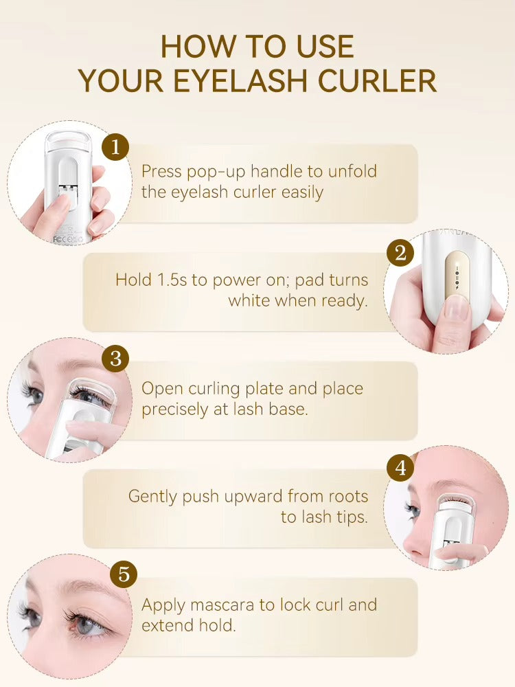 GlowLash Heated Curler