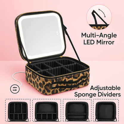 GoBe™ LED Makeup Bag with Lighted Mirror